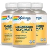 3 x Solaray Magnesium Glycinate (120 kaps)