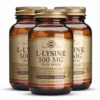 3 x Solgar L-Lysin Aminosyre 500 mg (50 kap)