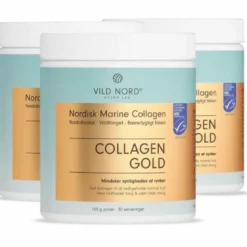 3 x Vild Nord Collagen Gold (165 g)