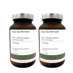 2 x Wild Nutrition Food-Grown Bone + Muscle Support (90 kaps)