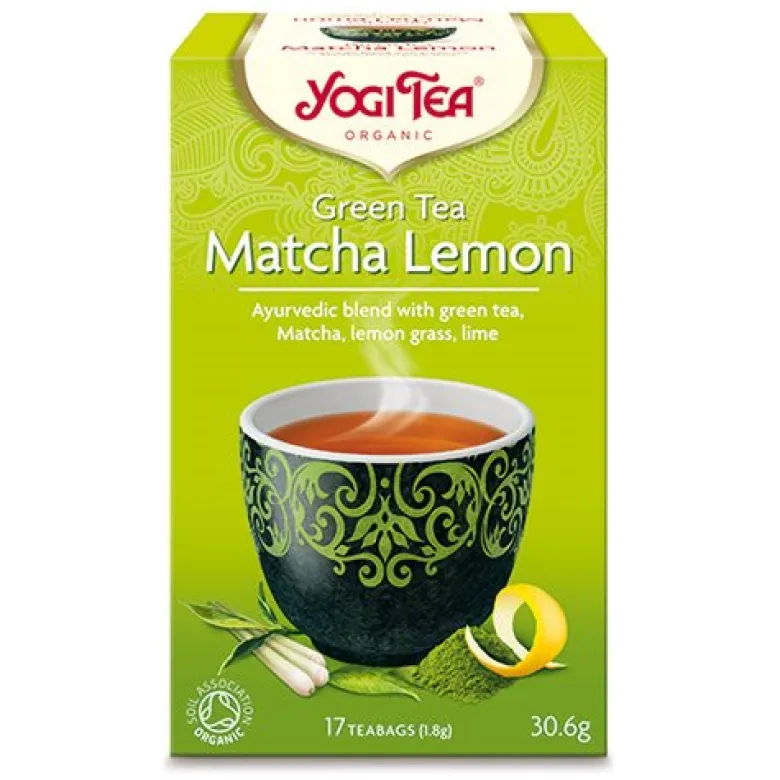 Yogi Tea Green tea matcha lemon Ø (17 breve)