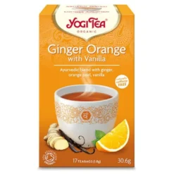 Yogi Tea Ingefær Orange m. Vanilje Ø (17 breve)