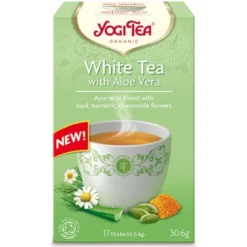 Yogi Te White Tea m. Aloe Vera Ø