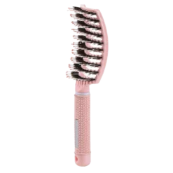 Yuaia Haircare Curved Paddle Brush Lyserød (1 stk)