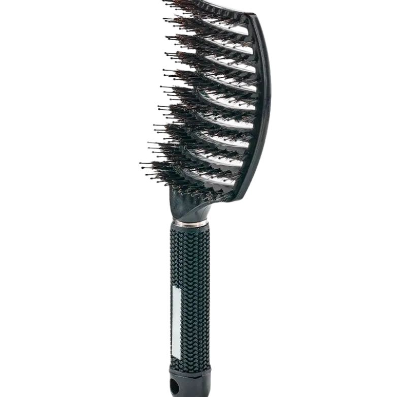 Yuaia Haircare Curved Paddle Brush Sort (1 stk)