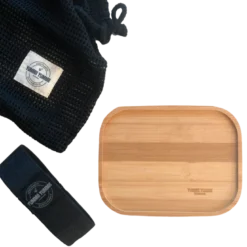 YUMMII YUMMII Bamboo Lid w. Elastic Band (Bento Large) (1 stk)