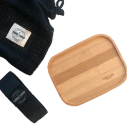 YUMMII YUMMII Bamboo Lid w. Elastic Band (Bento Medium) (1 stk)