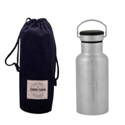 YUMMII YUMMII Thermo Bottle Black Bamboo Lid (350 ml)