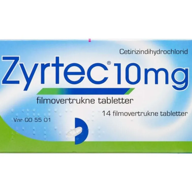 Zyrtec 10 mg (14 tabl)
